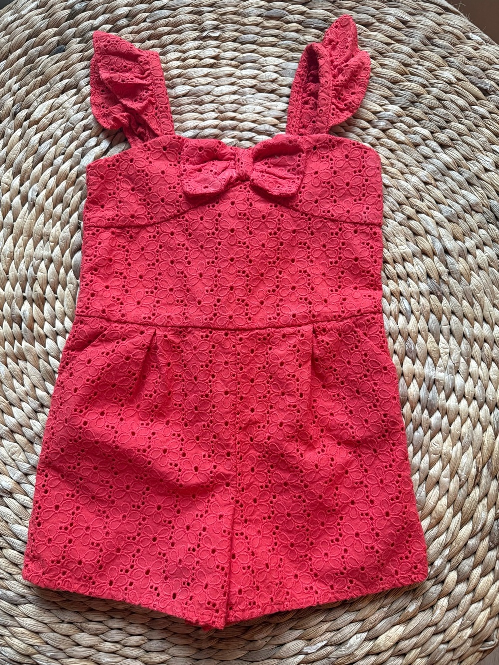 Janie and Jack Girls Sz 3 Romper
